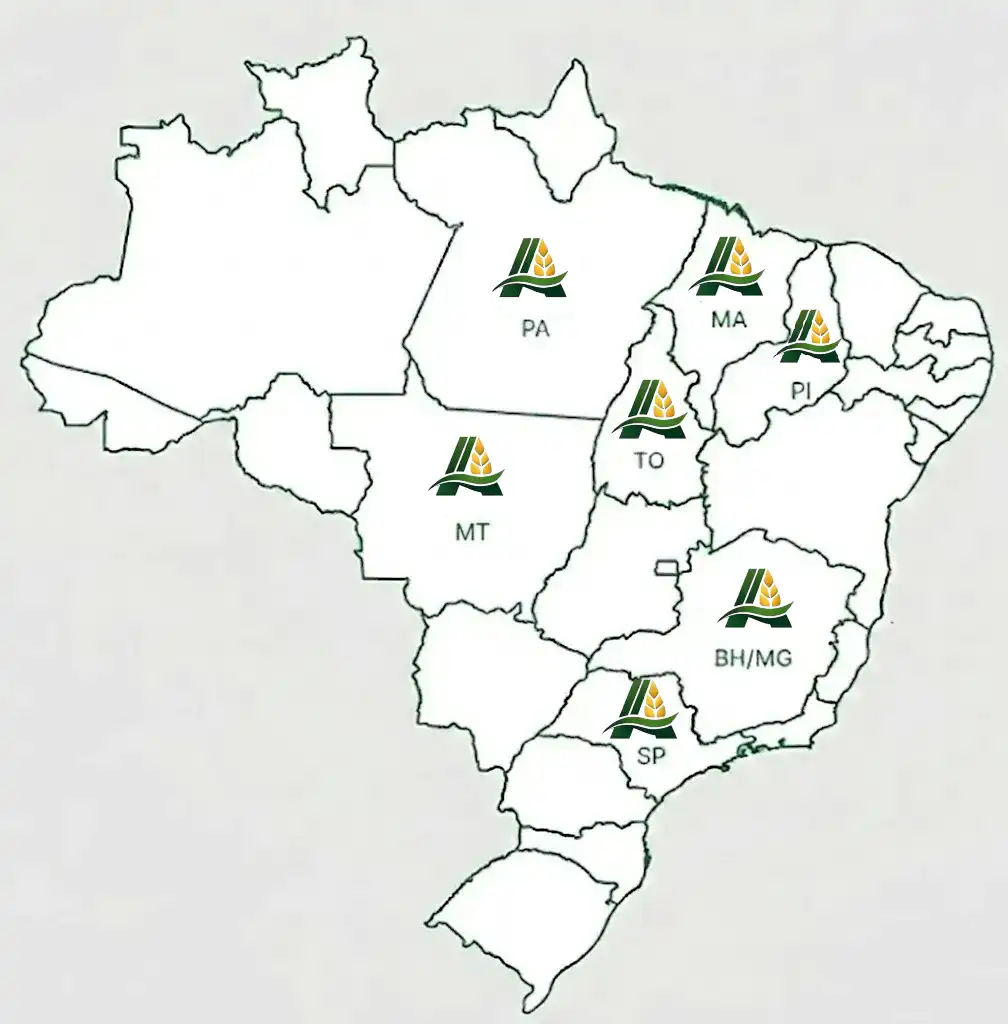 Mapa Brasil Agrorocha